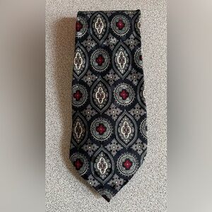 Louis Simard Multi Coloured Silk Tie 4x58”